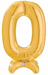 Table Decor #0 Gold Balloon