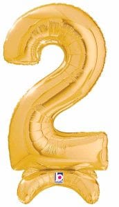 Table Decor #2 Gold Balloon