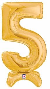 Table Decor #5 Gold Balloon