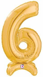 Table Decor #6 Gold Balloon