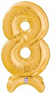 Table Decor #8 Gold Balloon