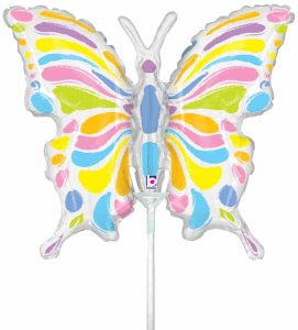 Mini Shape Butterfly Foil Balloon