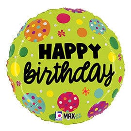 Dots & Dots Happy Birthday Balloon