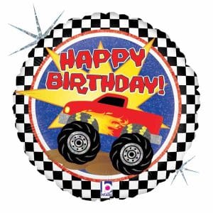 Monster Truck 18" Foil Balloon