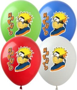 Naruto Latex Balloons