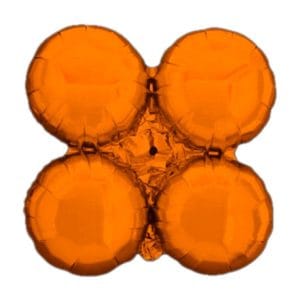 orange magic arch balloon