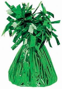 Green Foil Weight for Balloons