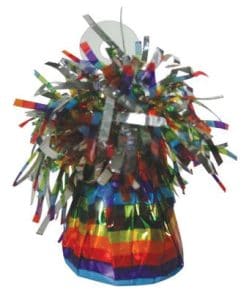 Rainbow Foil Balloon Weight