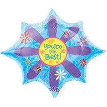 Supershape You're The Best Flower Balloon