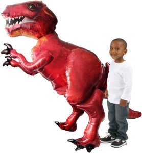 Over 5 Feet T-Rex Dinosaur Balloon Airwalker Glider TYRANNOSAURUS
