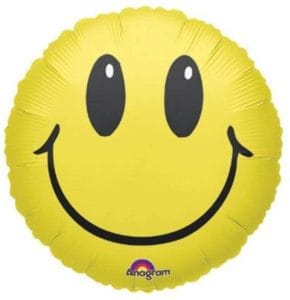 28" Jumbo Smiley Face Foil Balloon Party Decor