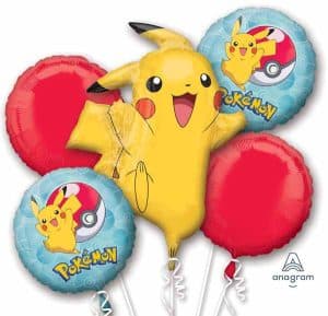 Pokemon Pikachu Birthday Party Balloons