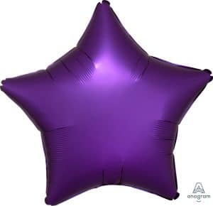Purple Star Balloon