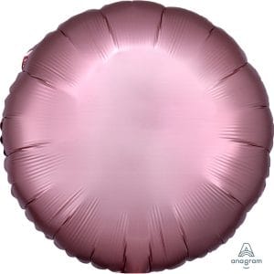 Rose Copper Round balloon Satin Finish