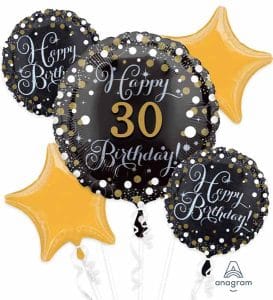Customize Birthday Balloon Bouquet