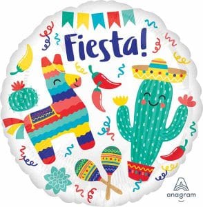 Fiesta Cinco De Mayo Foil Balloon