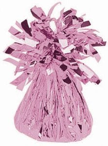 Pink Foil Weight for Balloons