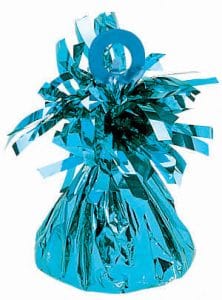 Light Blue Foil Weight for Balloons