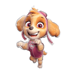 Pink Sky Paw Patrol Foil Balloon