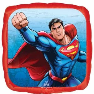 Official DC Comics Superman Square Foil Balloon