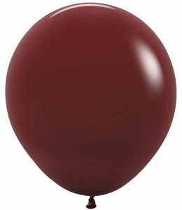 Merlot Red 18" Latex Balloon Sempertex