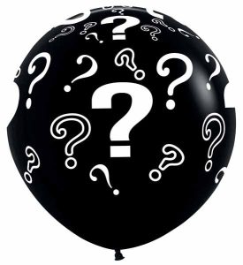 Jumbo 3 foot Gender Reveal Latex Balloon