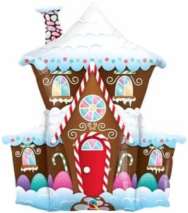 Jumbo Gingerbread House Balloon