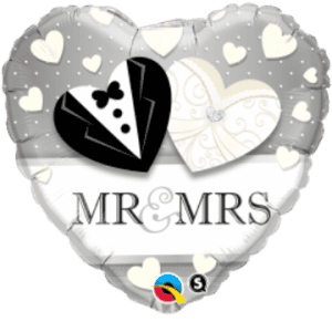 Wedding Decor Foil Balloon