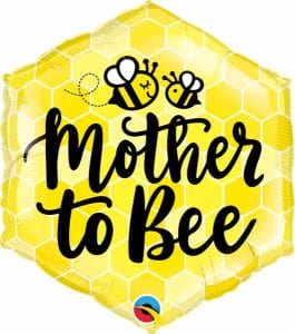 Mother To Bee Baby Shower Foil Balloon Theme
