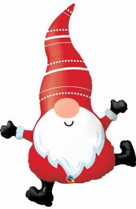 Giant Christmas Gnome Foil Balloon
