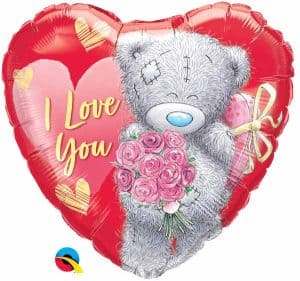 Tatty Teddy I Love You Heart Shape Helium Balloon