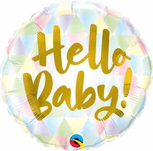Gender Neutral Hello Baby! Shower Balloon