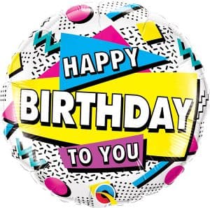 90s Birthday Balloon
