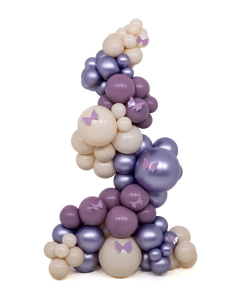 Lilac 3D Bow Design 1